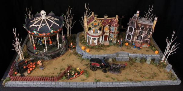 Halloween Village Display Platform