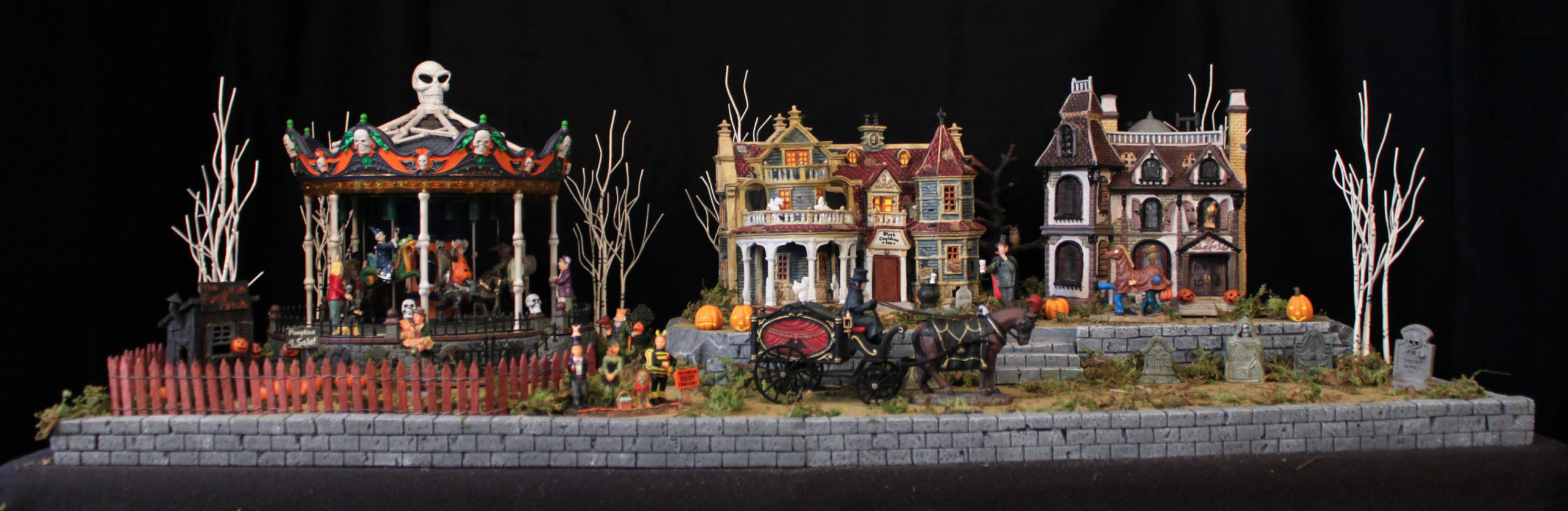Halloween Village Display Platform