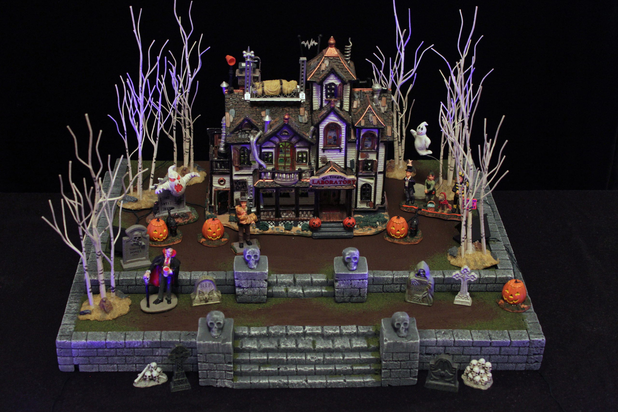 Halloween Village Display Platforms for Lemax & Dept 56
